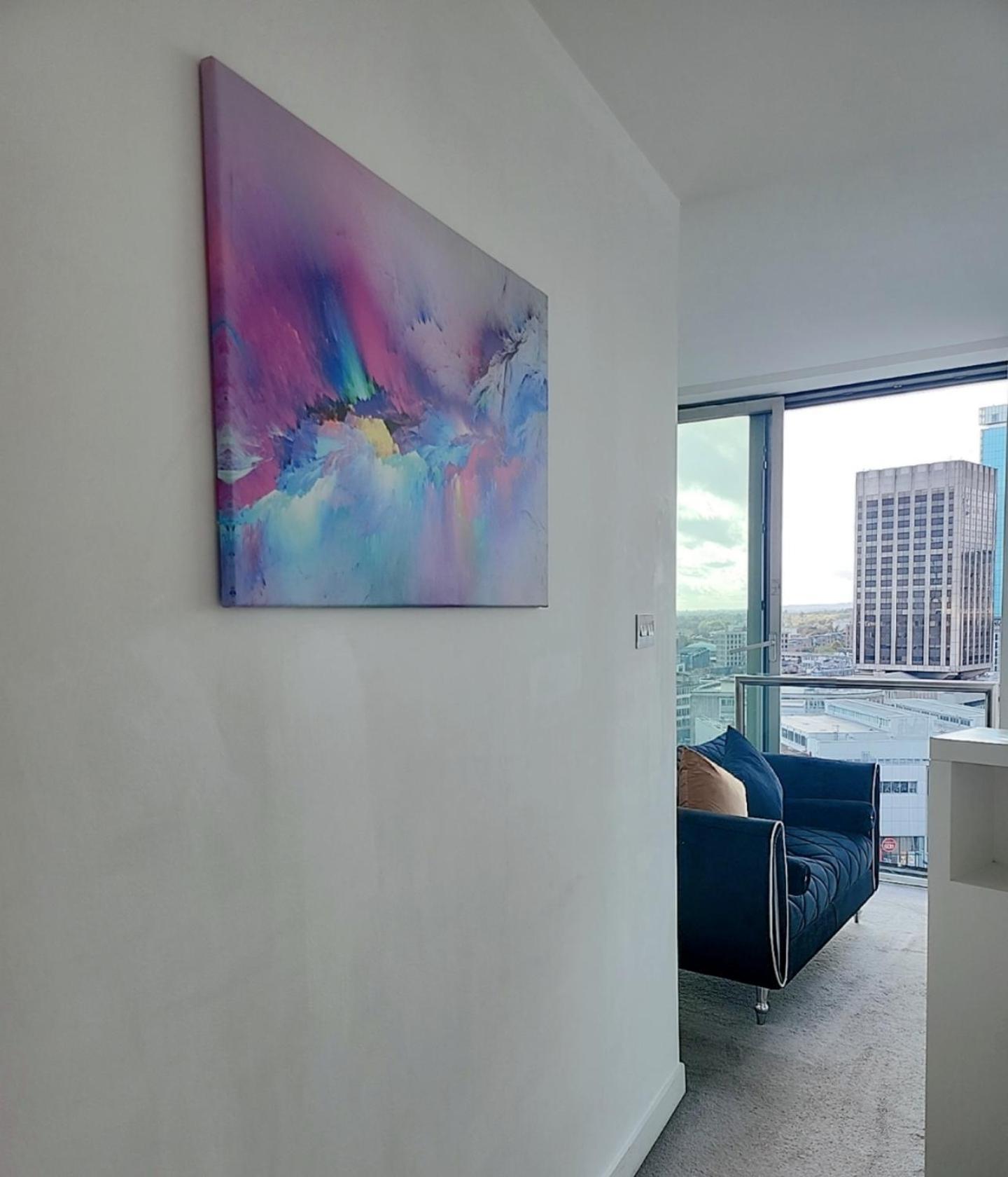 Cityscape Apartment In Birmingham With Self Checkin Екстер'єр фото